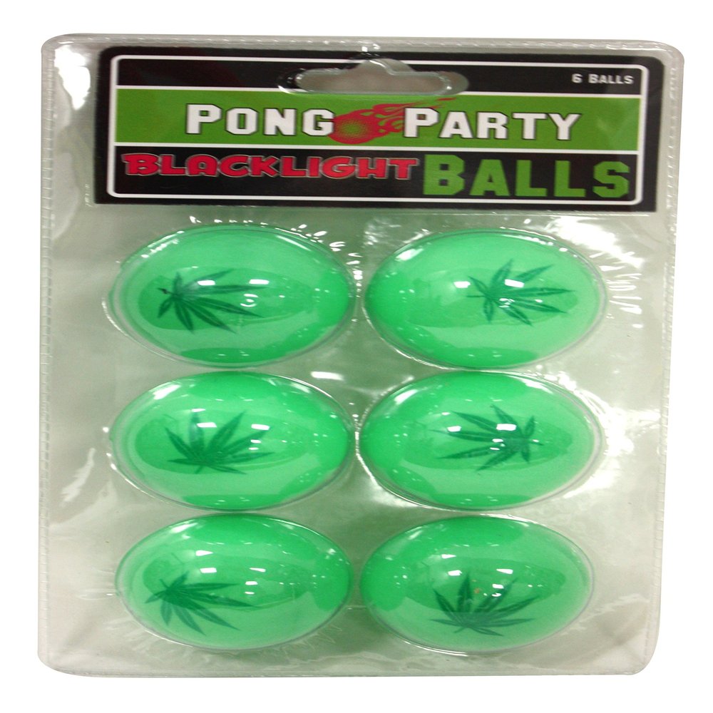 Island Dogs Pot Leaf Pong Balls
