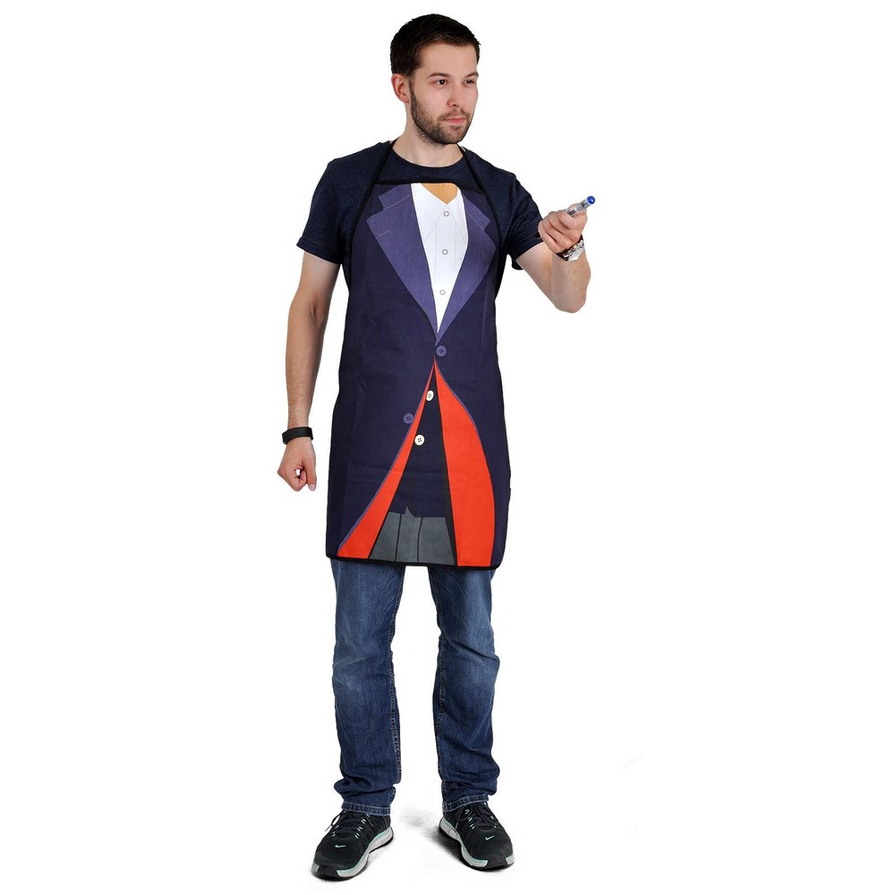 Doctor Who "The Twelfth Doctor - Peter Capaldi" Character Apron In A Tube