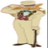 Studio Ghibli pin badge Baron n-01 view 1