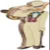 Studio Ghibli pin badge Baron n-01 view 2