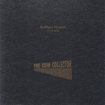 1913-1938 BUFFALO NICKEL THE COIN COLLECTOR 2 PAGE IS LIKE DANSCO WORLD COIN LIBRARY, WHITMAN BOOKSHELF