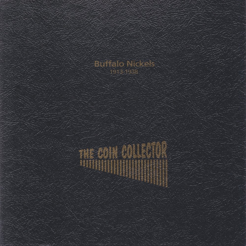 1913-1938 BUFFALO NICKEL THE COIN COLLECTOR 2 PAGE IS LIKE DANSCO WORLD COIN LIBRARY, WHITMAN BOOKSHELF