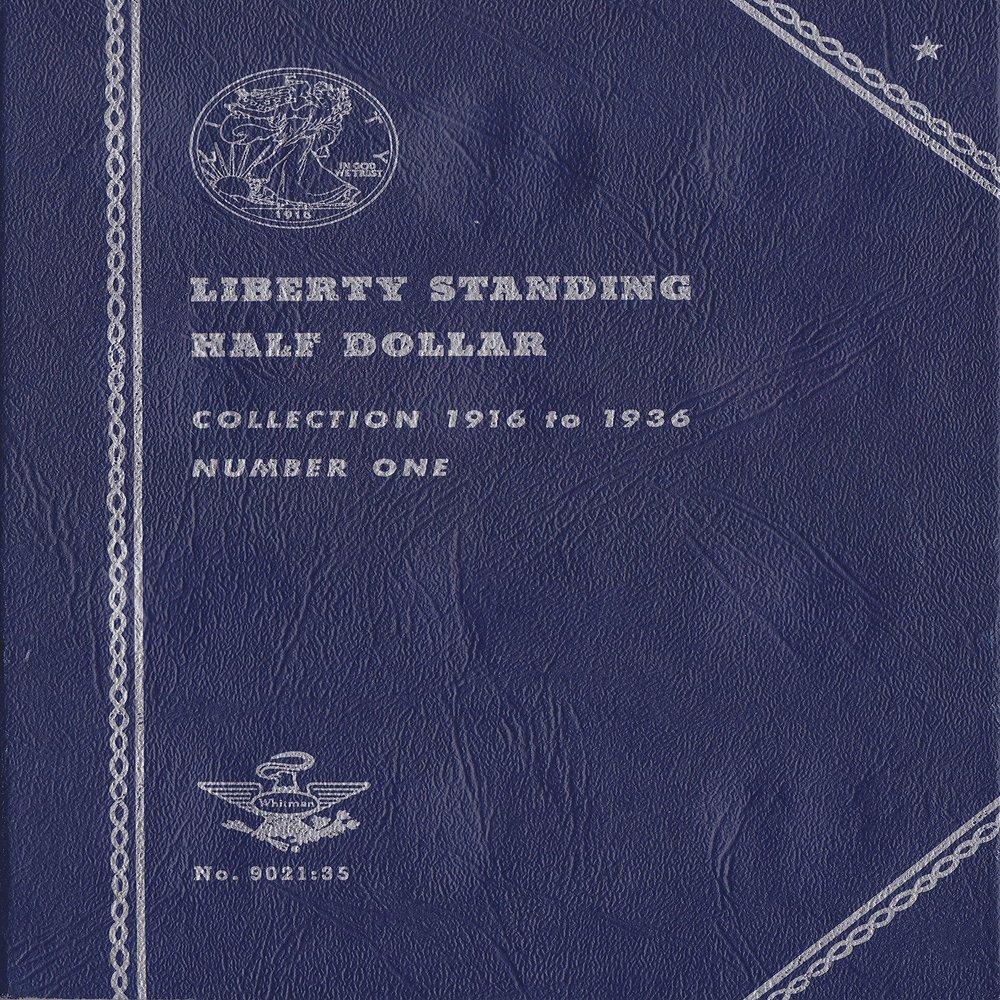 1948-1963 BENJAMIN FRANKLIN HALF DOLLAR No 9032:35 WHITMAN TRIFOLD COIN; ALBUM, BINDER, CARD, COLLECTION, FOLDER, HOLDER, PAGE, PORTFOLIO, PUBLICATION, SET, VOLUME #5