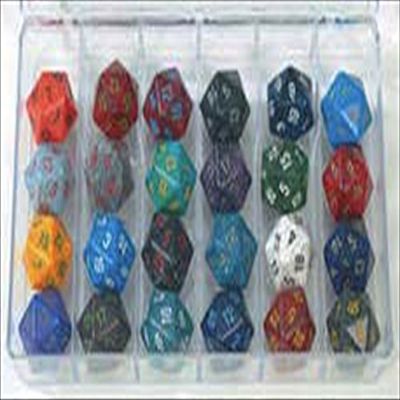 Chessex Manufacturing 29956 Speckled 34 mm D20 Dice Sampler