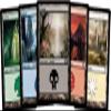 500 Magic: The Gathering Basic Lands - 100 of Each Land Type (Plains, Islands, Swamps, Mountains, Forests) view 1