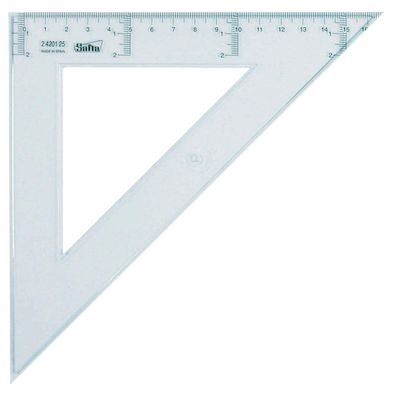 SAFTA  Square Glass, 25 cm (4201925)