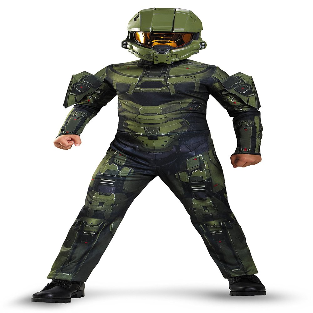 Disguise Master Chief Classic Costume, Large (10-12)