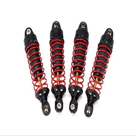 Traxxas 7665 Shocks, GTR Hard-Anodized Aluminum with Tin Shafts (4)