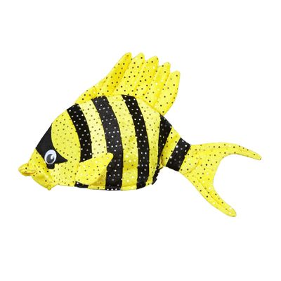 WIDMANN - Adults Yellow Tropical Fish hat. Perfect for world book day, halloween, carnival or birthday party.