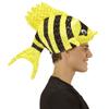 WIDMANN - Adults Yellow Tropical Fish hat. Perfect for world book day, halloween, carnival or birthday party. view 3