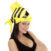 WIDMANN - Adults Yellow Tropical Fish hat. Perfect for world book day, halloween, carnival or birthday party. view 4