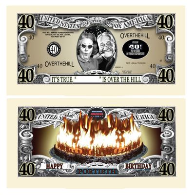 American Art Classics Set of 5 - Over The Hill - 40 Years Bill