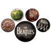 Pyramid International BP80476 The Beatles White Badge, Multi-Colour, 10 x 12.5 x 1.3 cm view 1