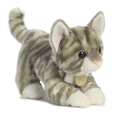 Aurora - Miyoni - 9" Grey Tabby Kitten