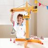 Hape Playscapes Crane Lift Playset| Construction Truck Vehicle Playset for Kids view 3