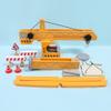 Hape Playscapes Crane Lift Playset| Construction Truck Vehicle Playset for Kids view 4