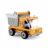Hape Wooden Dump Truck| Pretend Play Construction Vehicle Toys for Toddlers view 1