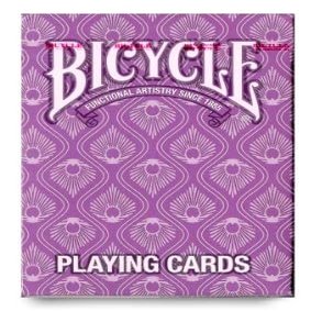 Bicycle Peacock Playing Cards (Purple)