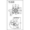 TRUSCO Urethane Caster(TYS Series) TYSUB-100 view 4