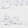 5/8" Mini Clear Pacifiers Baby Shower Game Party Decoration Favors 144pcs (Clear) view 1