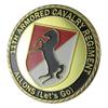 U.S. ARMY 11th Armored Cavalry Regiment "Allons" GP coin 1068# view 1