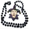 Mad Jester Mardi Gras Bead Necklace New Orleans Beads Carnival Party view 1