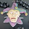 Mad Jester Mardi Gras Bead Necklace New Orleans Beads Carnival Party view 2