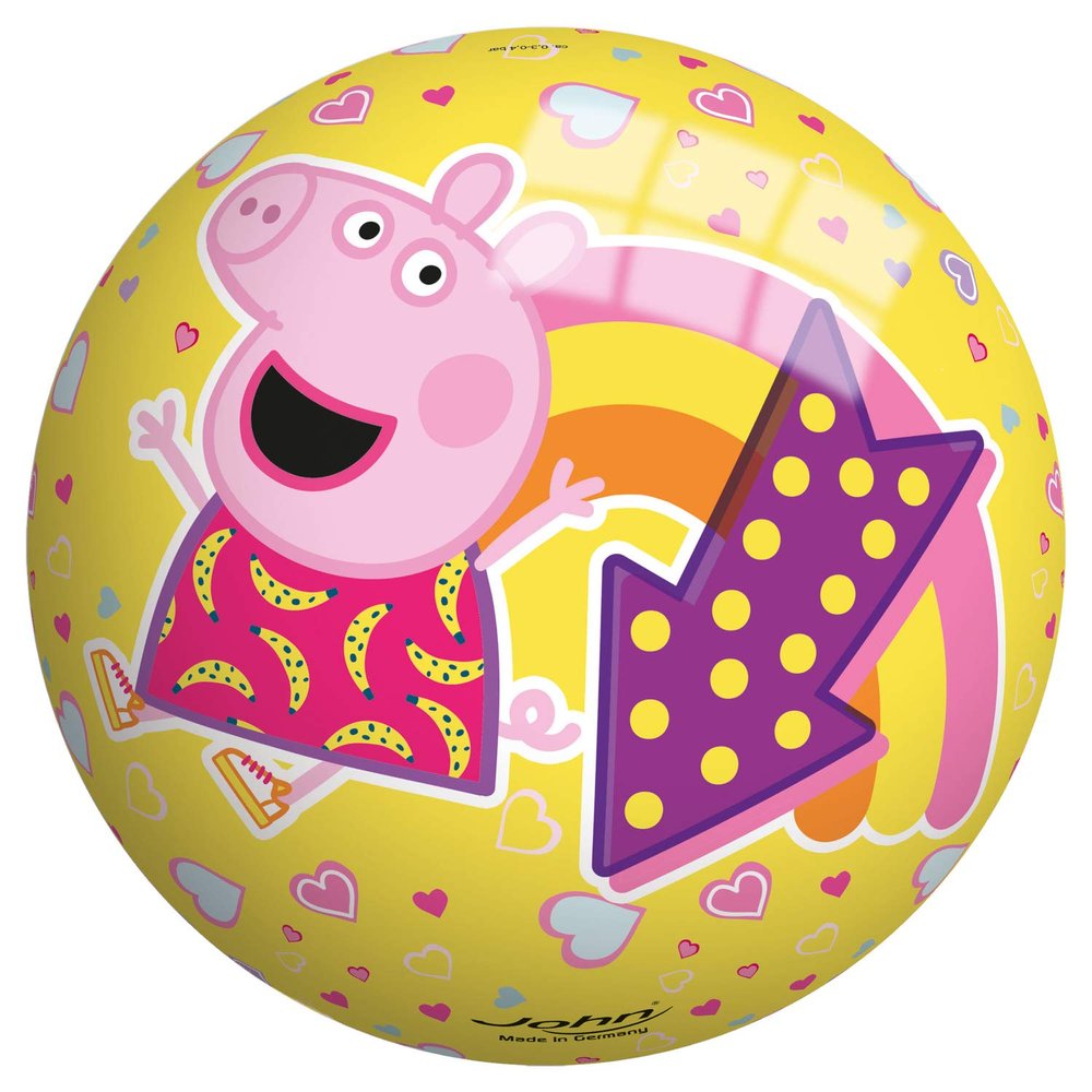 John Globo Toys Globo - 50082 230 mm Summer Peppa Pig Ball with Net