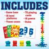 MindWare Leaps and Ledges Strategy Game - Ages 8+ - Fun Party Game and Family Game Night Activity for Kids, Teens, and Adults - 2 to 4 Players view 2