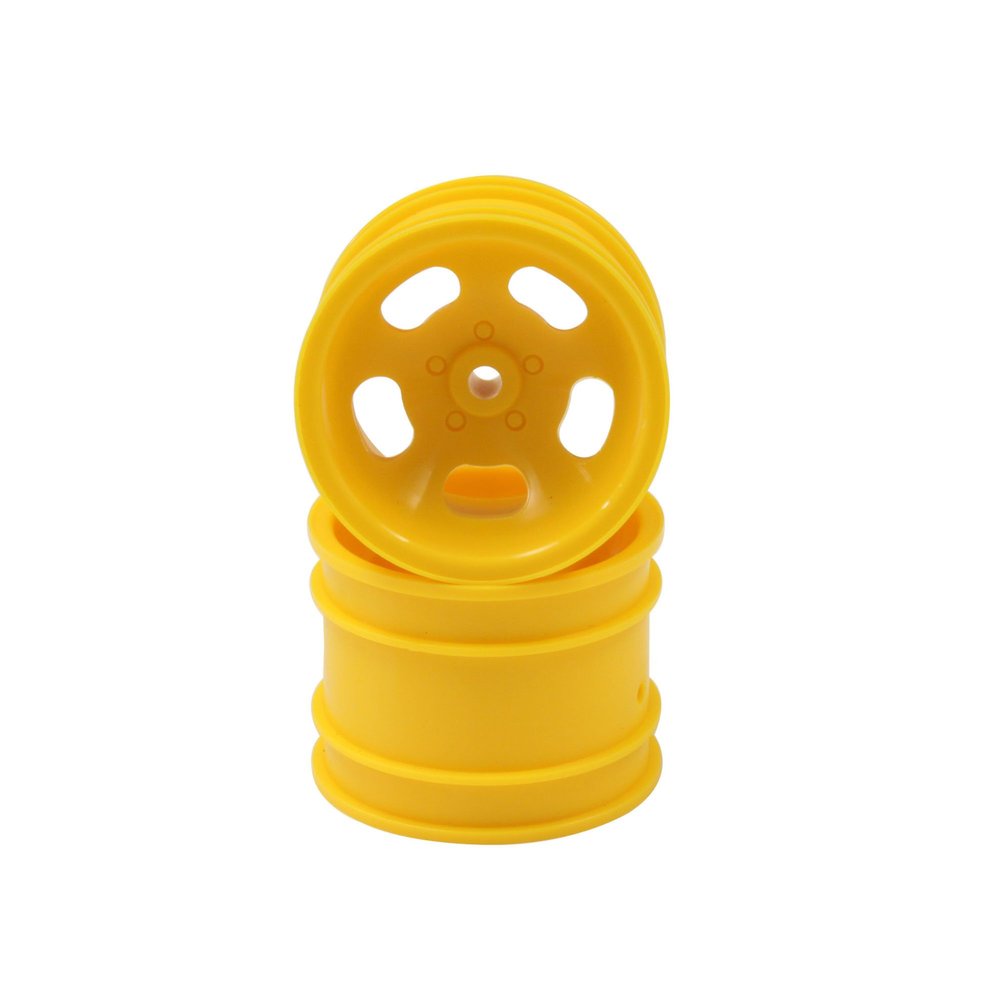 Kyosho 5-Spoke Rear Wheel (2) (Yellow)
