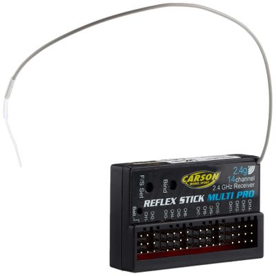 Carson 500501540  Receiver Reflex Stick Multi Pro 14K 2.4 GHz