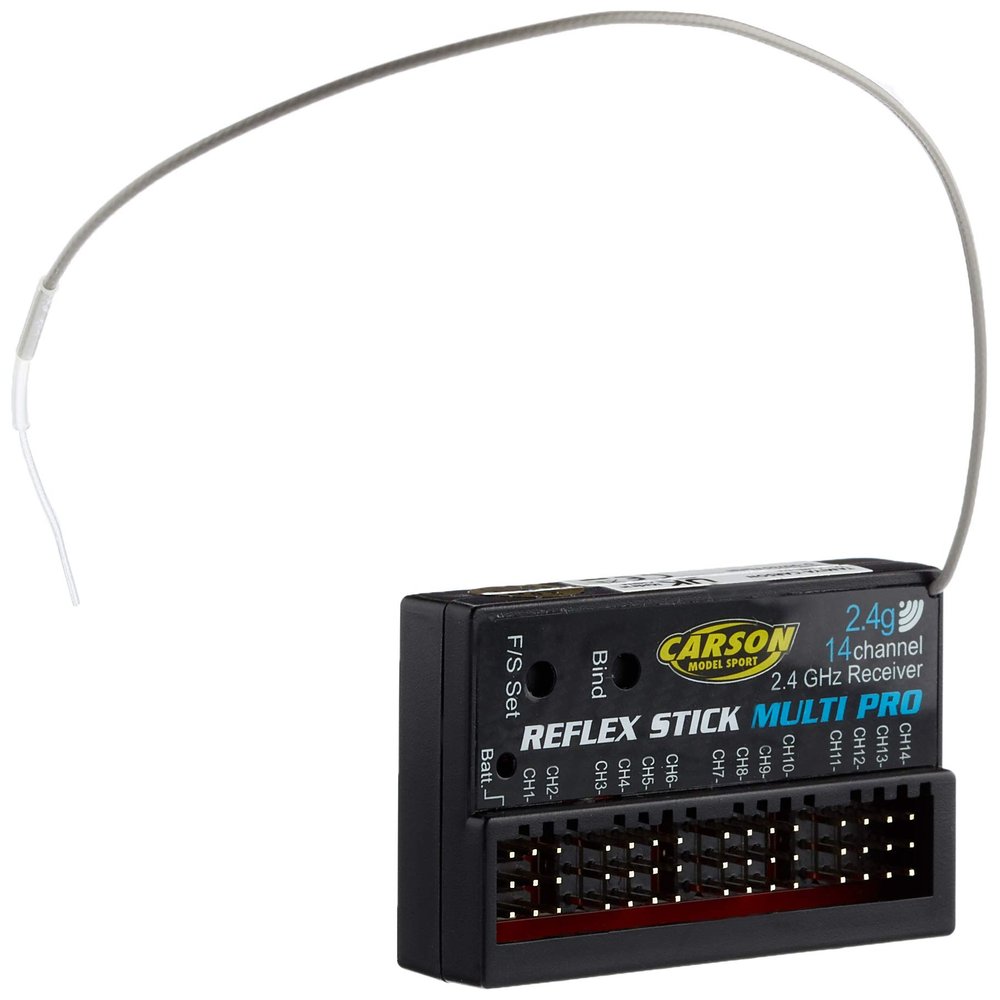 Carson 500501540 Receiver Reflex Stick Multi Pro 14K 2.4 GHz