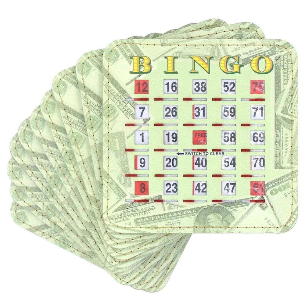 Tapp Collections Bingo Shutter Cards 10-pk - Dollar Bills