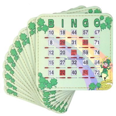 Tapp Collections Bingo Shutter Cards 10-pk - Irish Theme
