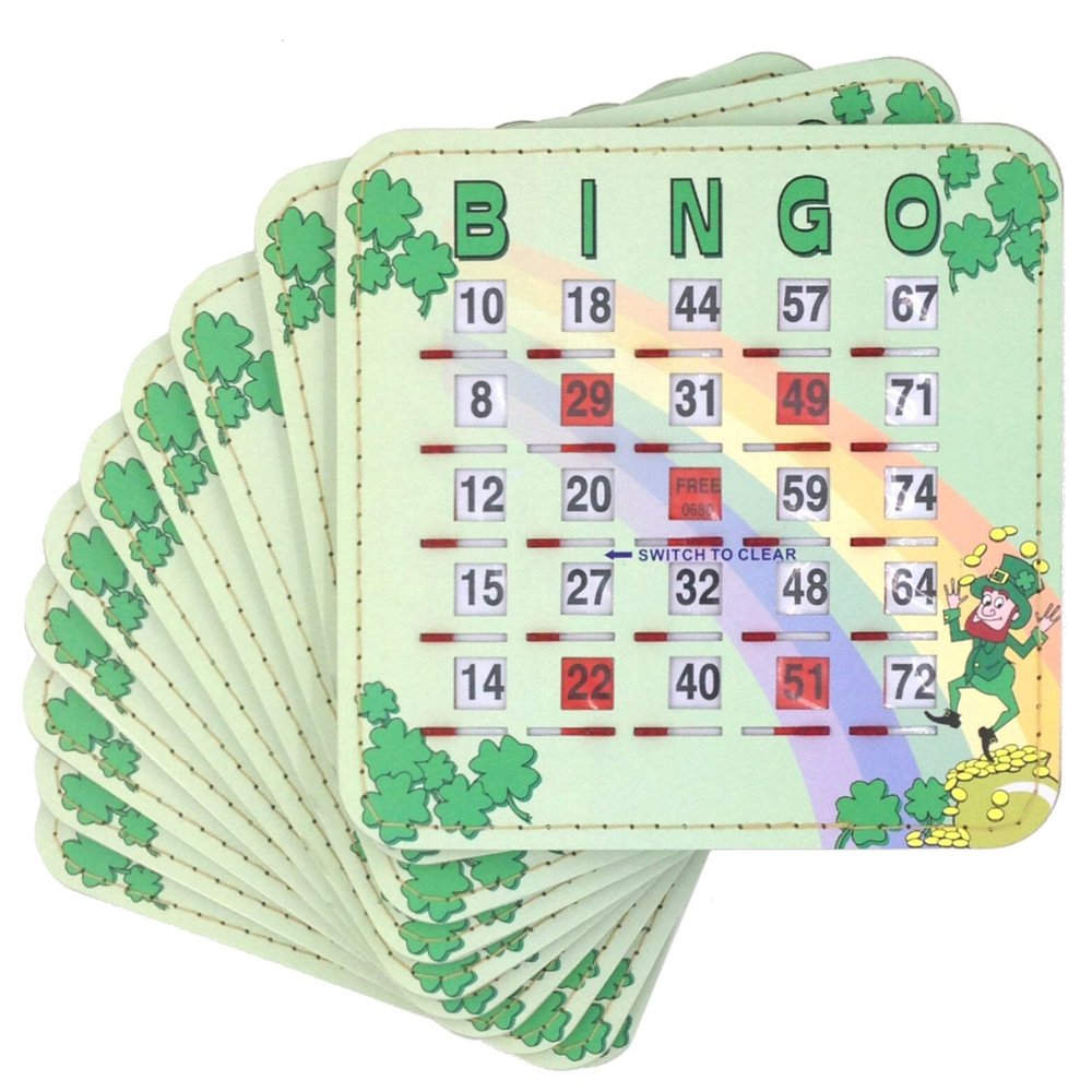 Tapp Collections Bingo Shutter Cards 10-pk - Irish Theme