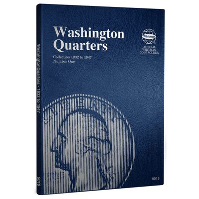 Whitman US Washington Quarter Coin Folder Volume 1 1932 1947 #9018