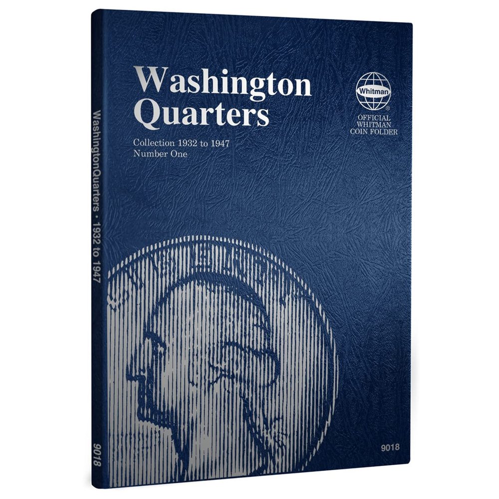 Whitman US Washington Quarter Coin Folder Volume 1 1932 1947 #9018