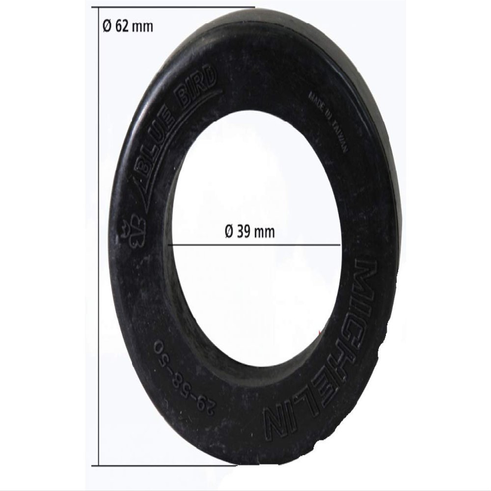 Jamara 177516 Car Rubber Ring, Black, Multi Colour