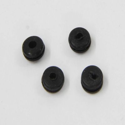 Jamara 70105 4 Pieces Rubber Nozzle, 2.5 mm x 5 mm, Multi Color