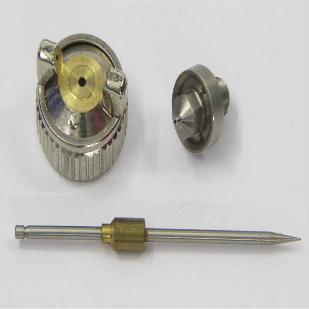 Jamara 192072 Paint Nozzle for Profi Gun A, 3 Part, 0.8 mm, Multi Color