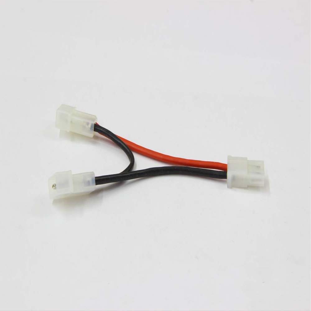 Jamara 332034 Amp Y-Bat. Lead, 1.5 mm, Multi Color