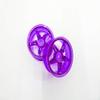 Jamara 50114 Tamiya 5 Spokes Wheel Rim, Fluorescent Lilac, 22 mm, Multi Color view 1