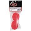 DE RACING DER-SB-A4R Speedline Buggy Wheels ASC B44.2 Front Red view 3