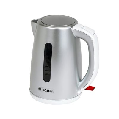 Theo Klein 9247 Bosch Kettle I Children's Kitchen Accessories I Can Be Filled with Water I Dimensions: 14.5 cm x 9.5 cm x 15.5 cm I Toy for Children from 3 Years