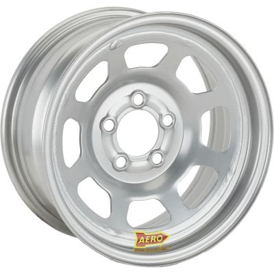 Aero Race Wheels 50-075040 50 Series Silver Powdercoat Roll-Formed Wheels