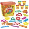 Play-Doh Fun Tub Set, 19 Accessories & Reusable Storage Container, Preschool Toys, Kids Arts & Crafts, Back to School Gifts, Ages 3+ (Amazon Exclusive) view 1
