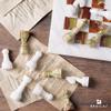 Radicaln Marble Chess Figures 3.5'' Inches White and Green Handmade Marble Chess Pieces for Board Game Figures & Board Travel Set for Adults view 3