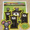 Hickory Dickory Dock Nursery Rhyme Felt Figures | 5 Adorable Felt Board Pieces for Flannel Board Teaching | Perfect for Toddlers, Preschool and Kindergarten - REUSABLE Felt Board Stories view 1