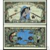 American Art Classics Fishing Million Dollar Bill in Currency Holder view 1