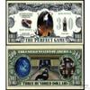 American Art Classics Bowling 300 Perfect Game Novelty Money Bill in Currency Holder view 1